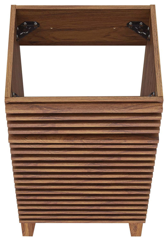 Render 18" Bathroom Vanity Cabinet, Walnut