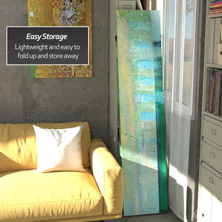 6' Tall Double Sided Ravello Canvas Room Divider