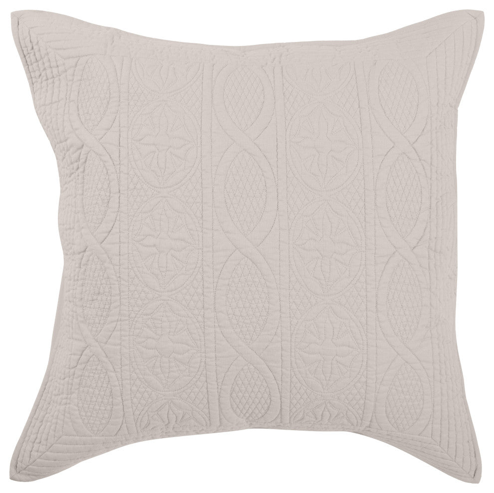 Anessa Linen Blend Sham by Kosas Home, Beige, Euro Square