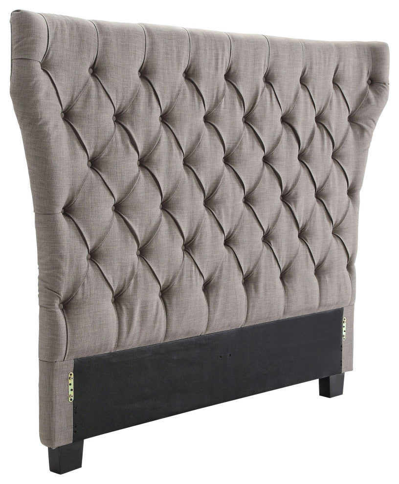 Modus Geneva E King Melina Headboard Bed, Dolphin