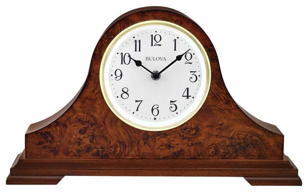 Bulova Clocks, B1853, The Chandler, 3 chimes, lighted dial, quartz movment.