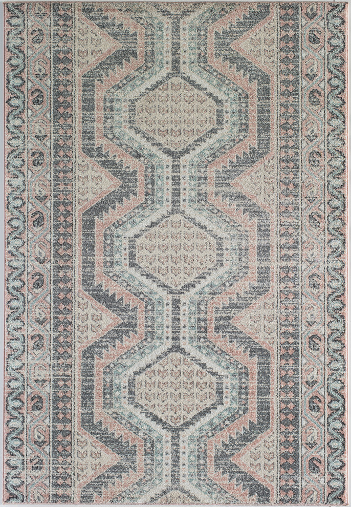 Harper Vintage Transitional Soft touch Area Rug, 5' X 7'