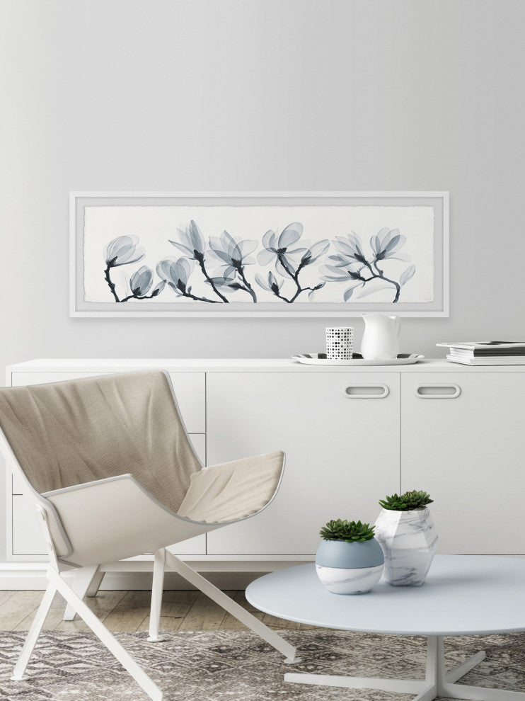 "Luminous Petals" Framed Painting Print