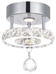 Ring LED Flush Mount With Chrome Finish