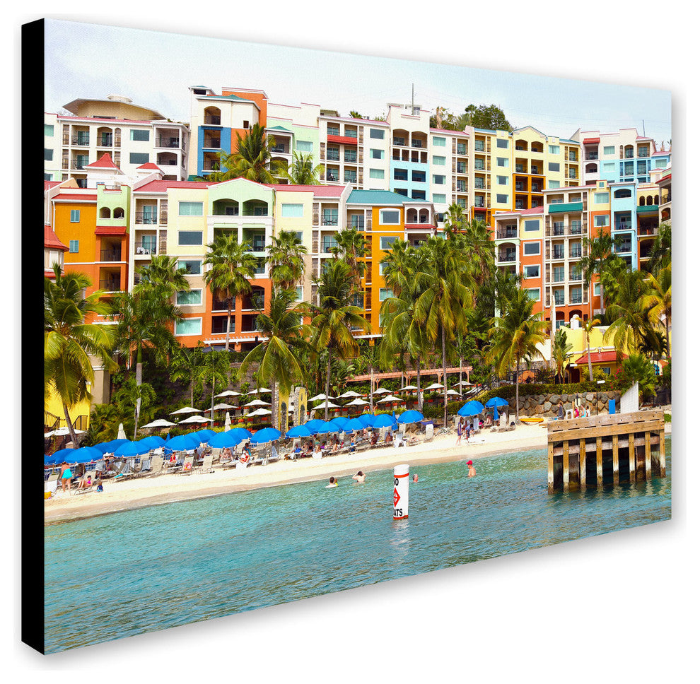 'Virgin Islands 8' Canvas Art by CATeyes