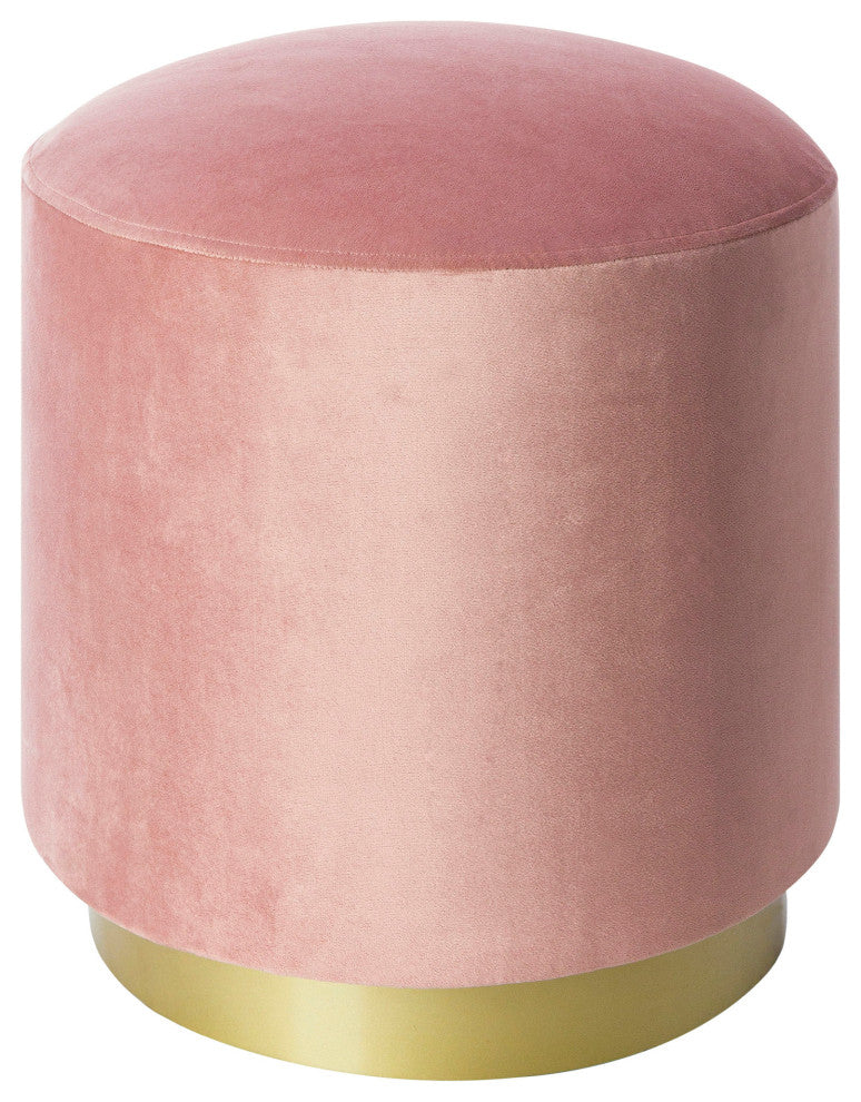 Surya Roxeanne Ron-010 Ottoman 18"Hx16"Wx16"D