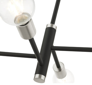 Black Modern, Urban, Scandinavian, Chandelier