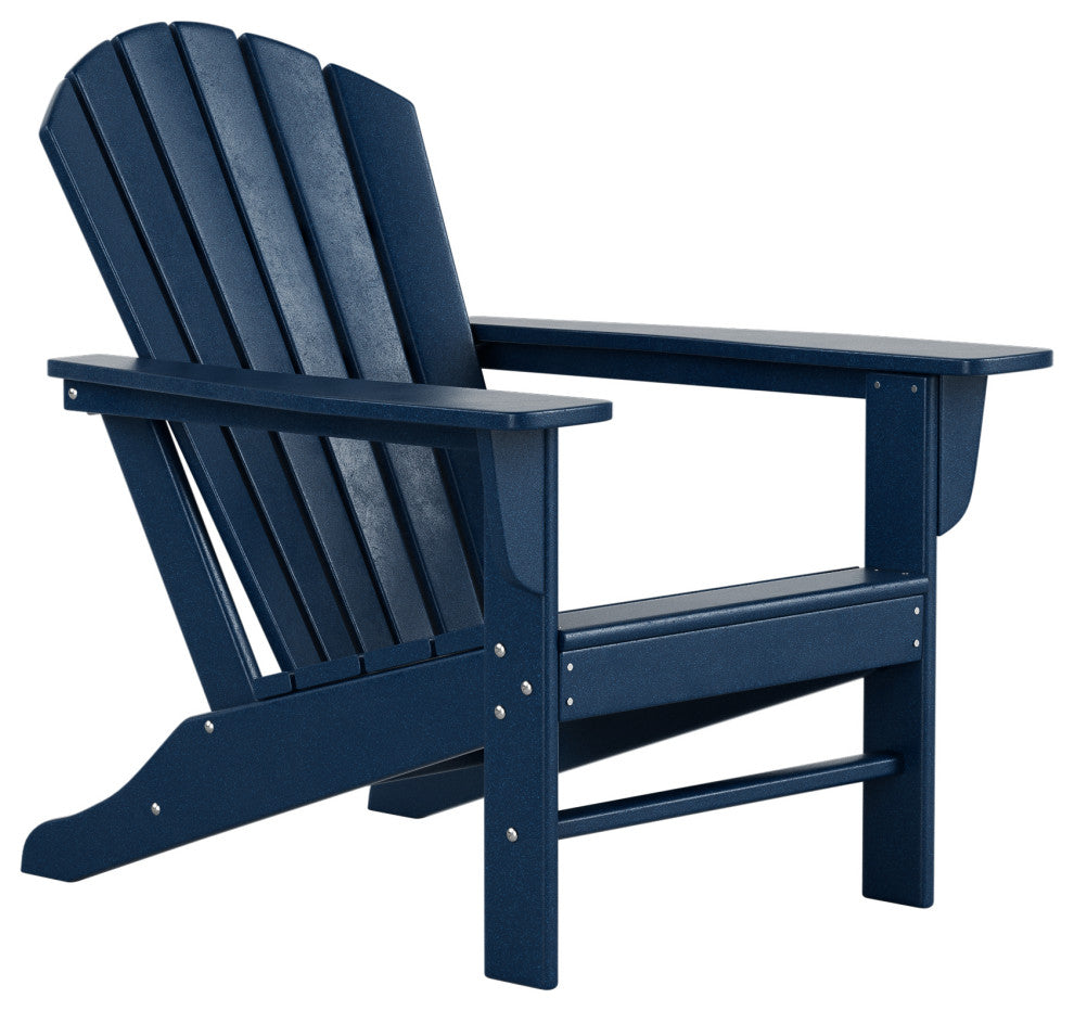 WestinTrends Outdoor Patio Adirondack Chair, Fire Pit Chairs, Navy Blue