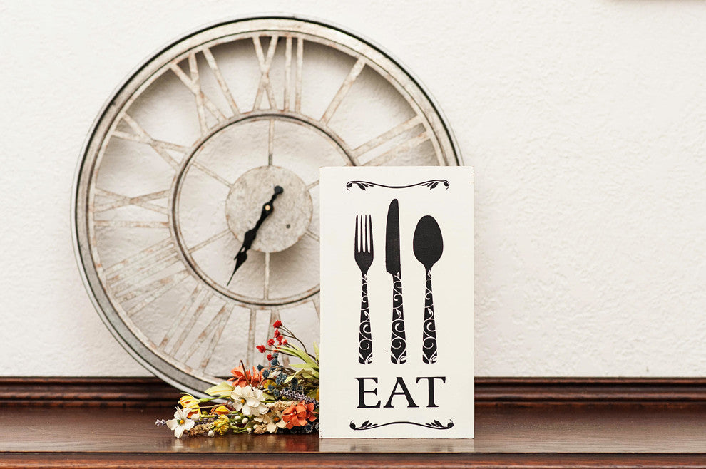 "Eat" Sign