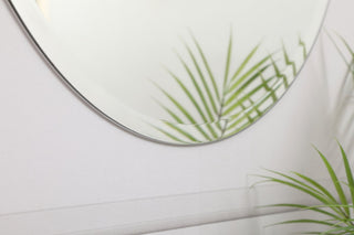 Contemporary Clear Vanity Mirror