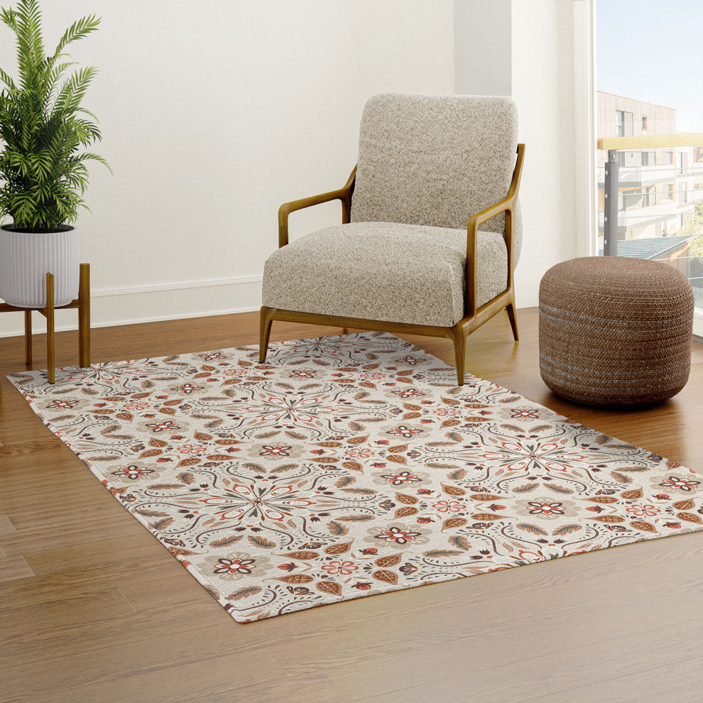 Pimlada Phuapradit Wooden Vines Area Rug