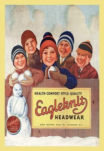 Eagleknit Headwear - Fine Art Giclee Print 24" x 36"