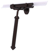 Shower Squeegee with Smooth Handle, Antique Bronze