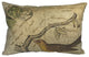 Bird Postcard Linen Pillow