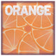 "Citrus - Orange" Digital Paper Print by BG.Studio, 32"x32"