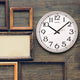 Seiko Clocks, 12" Easy Read Wall Clock With Quiet Sweep Second Hand