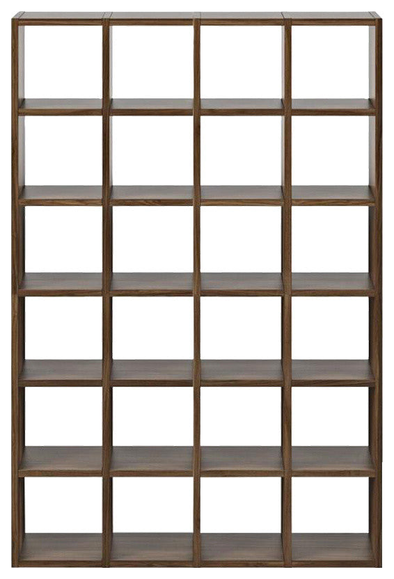 Pombal Composition Shelving Unit, Walnut