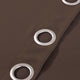 Serenta Black Out Curtains 4 Piece Sets, Chocolate, 54" X 84"