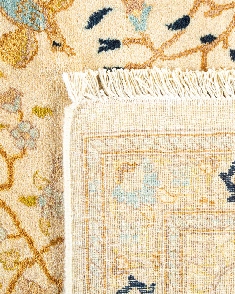 Mogul, One-of-a-Kind Hand-Knotted Area Rug Ivory, 8' 0" x 8' 2"