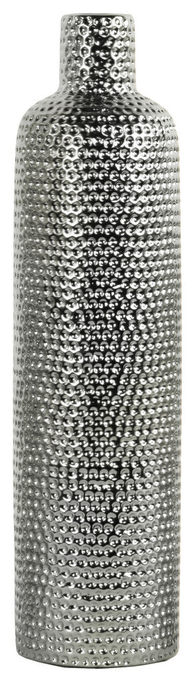Kotke Ceramic Vase, Silver