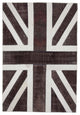 Rug N Carpet - Handwoven Oriental 6' 8'' x 9' 10'' Flag Patchwork Rug