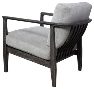 Uttermost Brunei Modern Gray Accent Chair