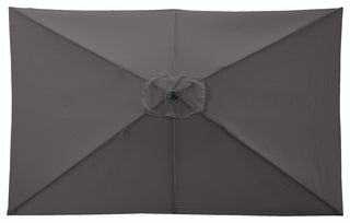 Pure Garden 10' Rectangular Patio Umbrella, Gray