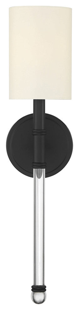 Fremont 1-Light Wall Sconce, Matte Black