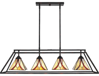 Asheville 4-Light Island Light, Valiant Bronze