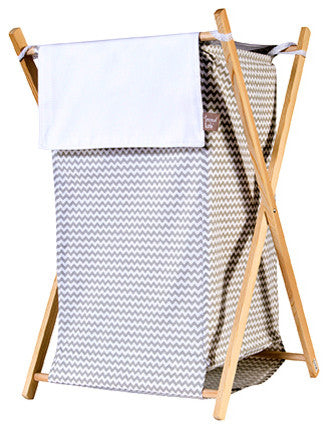 Trend Lab Dove Gray Hamper Set