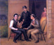 William Sidney Mount Catching the Tune Wall Decal