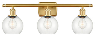 Innovations 516-3W-SG-G122-6 3 Light 26" Bath Vanity Light, Satin Gold