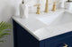 Home Living 30" Single Bathroom Vanity, Blue