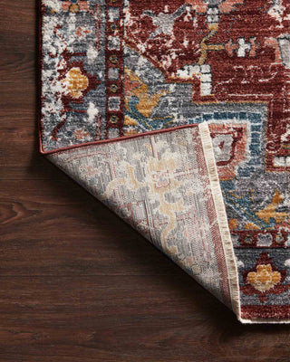Samra SAM-10 Brick/Gray 7'10"x10' Area Rug