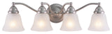 Standford 4-Light Vanity Brushed Nickel