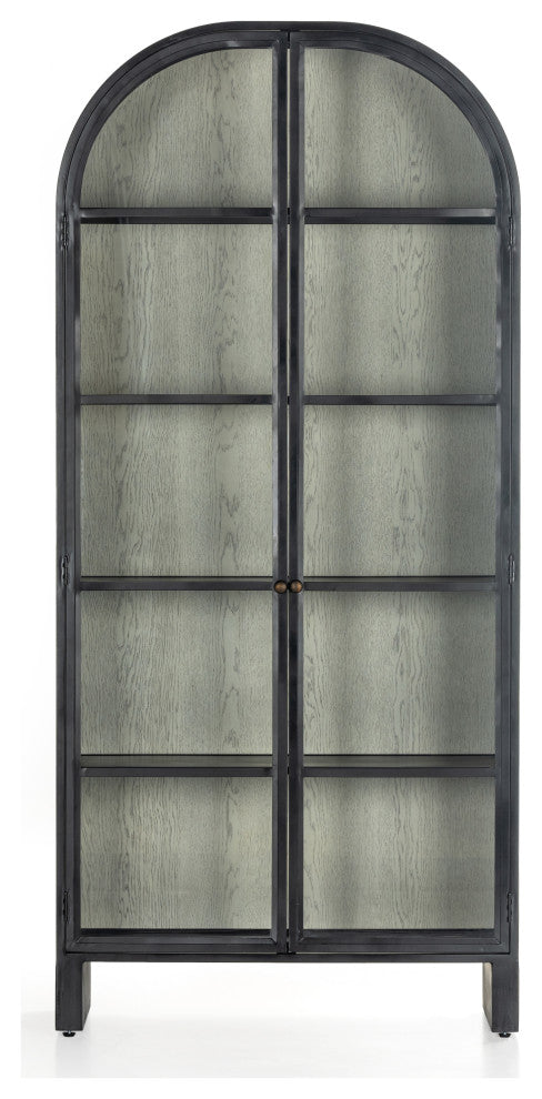 Breya Cabinet Oak, Black