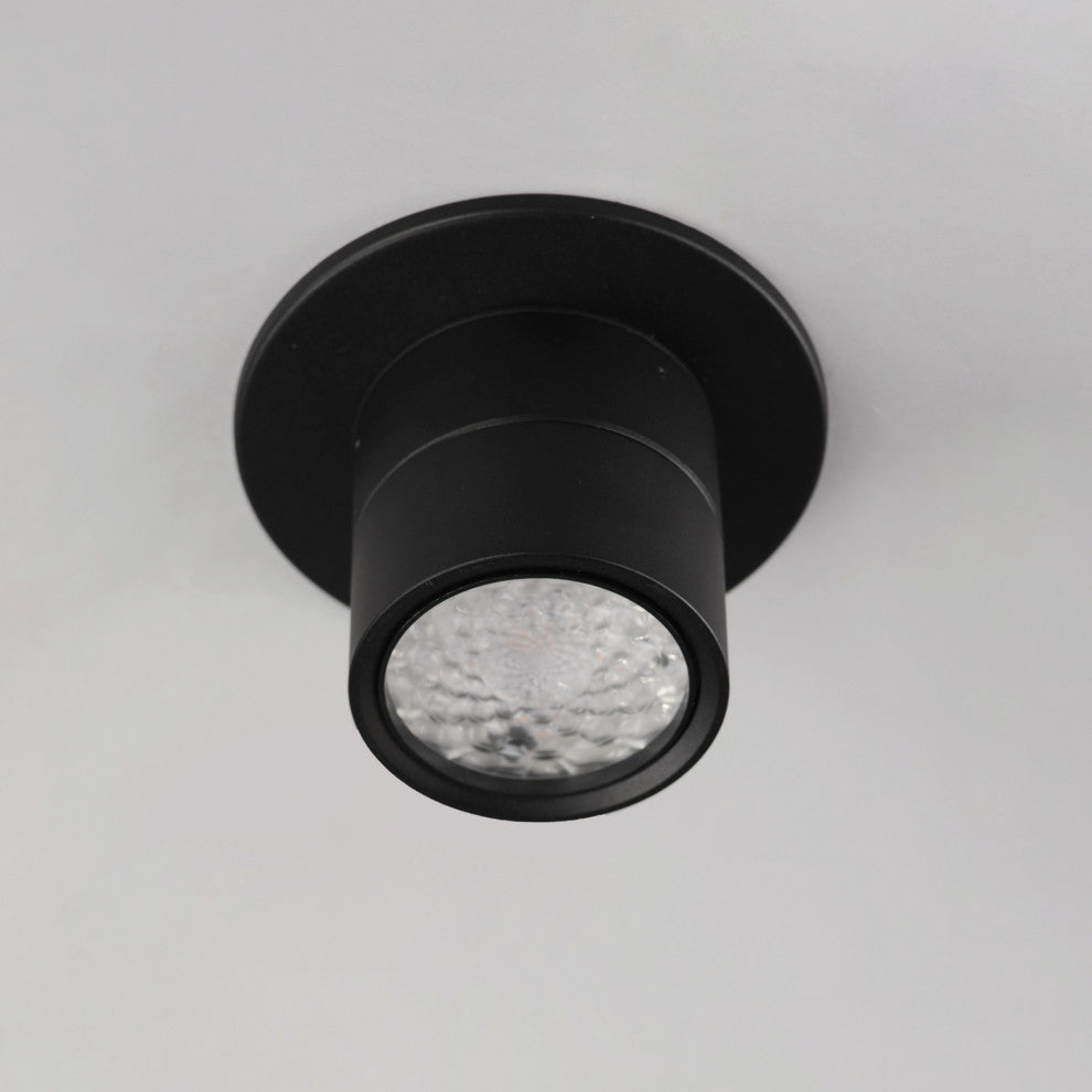 Maxim 86240 Swinger 6"W LED Semi-Flush Ceiling Fixture - 3000K - White