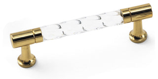 3" Acrystal Pull - Acrylic w/ Brass Legs