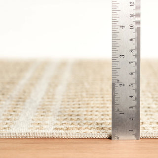 Dash & Albert Arbor Natural Machine Washable Rug, Natural, Runner-2'6" x 8'