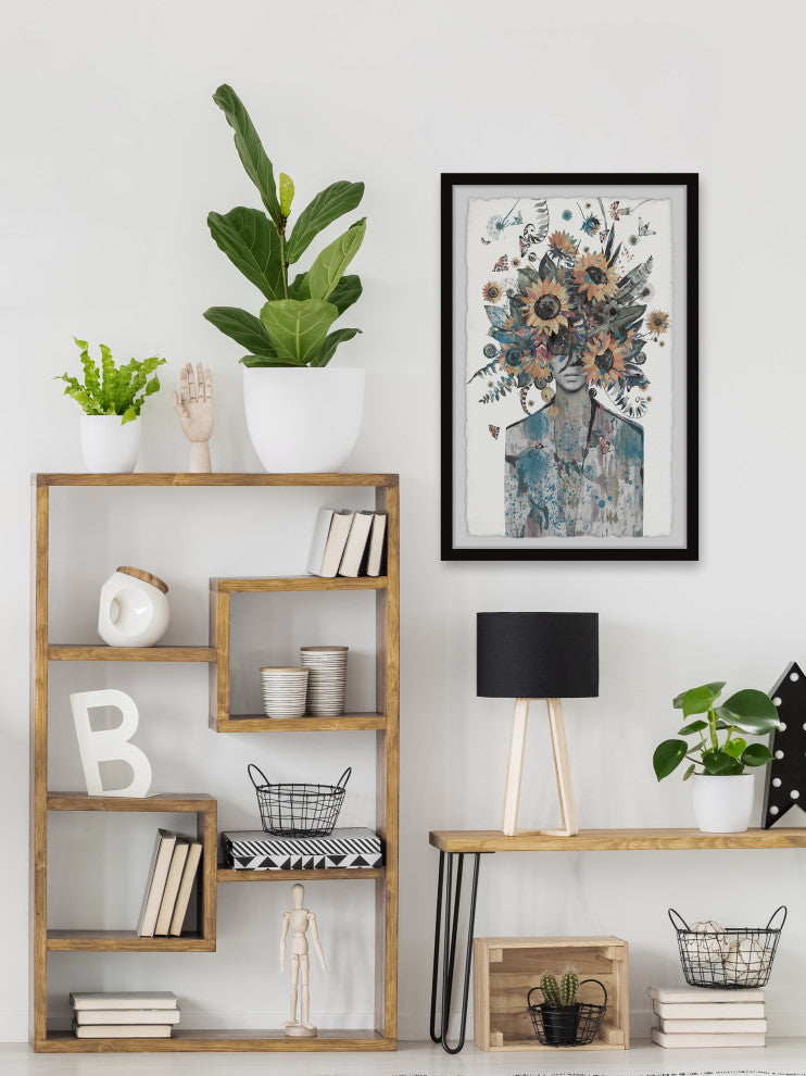 "There Is Beauty in Simplicity" Framed Painting Print, 30x45