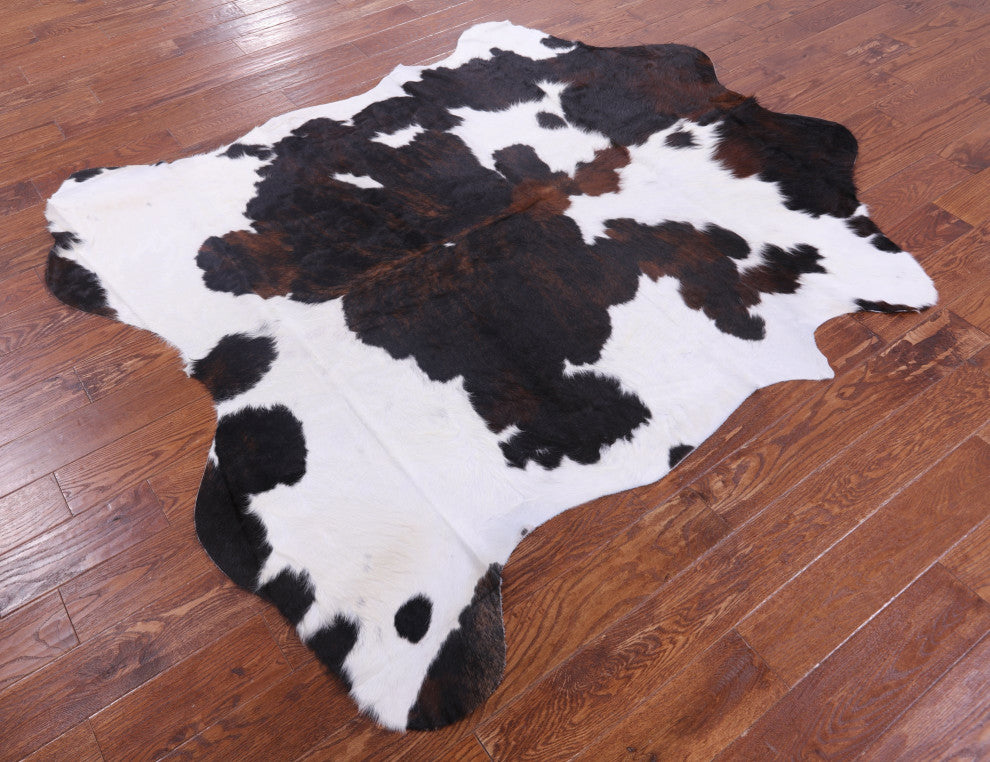 Organic Natural Hair-On Cowhide Area Rug 7' 3" X 6' 4" C1593