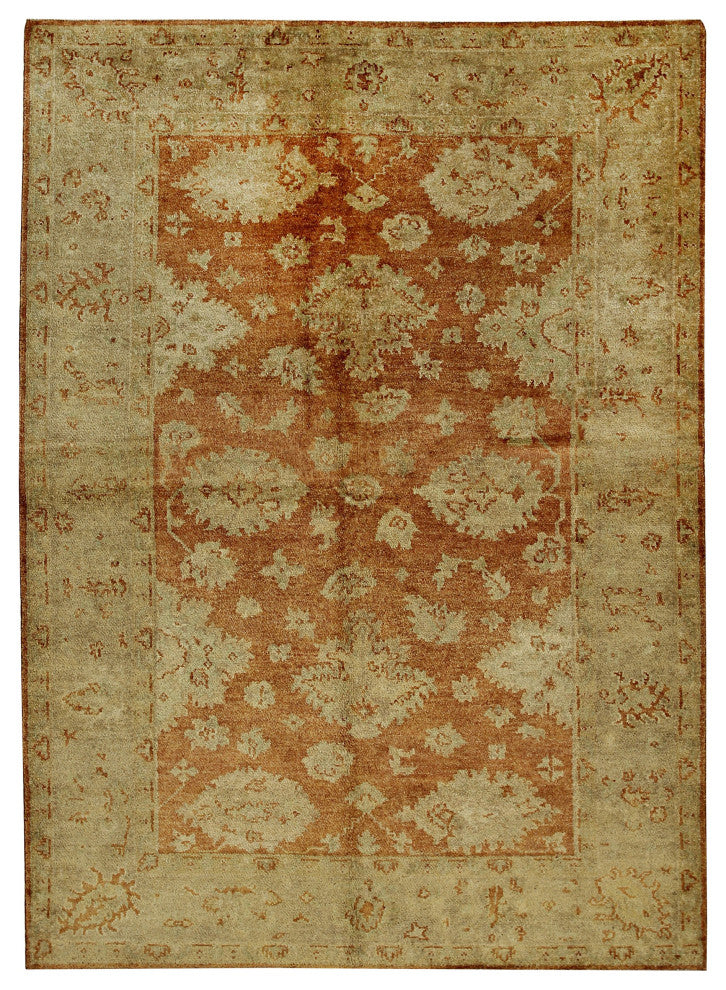 Red Transitional All Over Ningxia Area Rug