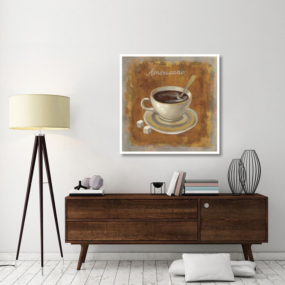 "Coffee Time VI" Digital Paper Print by Silvia Vassileva, 42"x42"