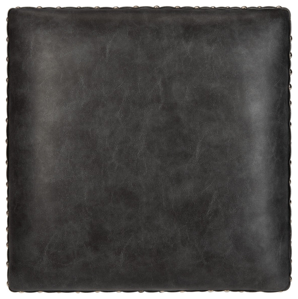 Safavieh Preston Bar Stool, Grey/Grey Walnut