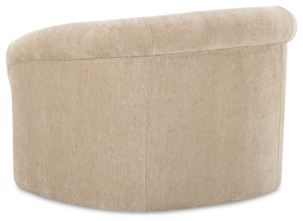 Thora White Upholstery Lounge Chair
