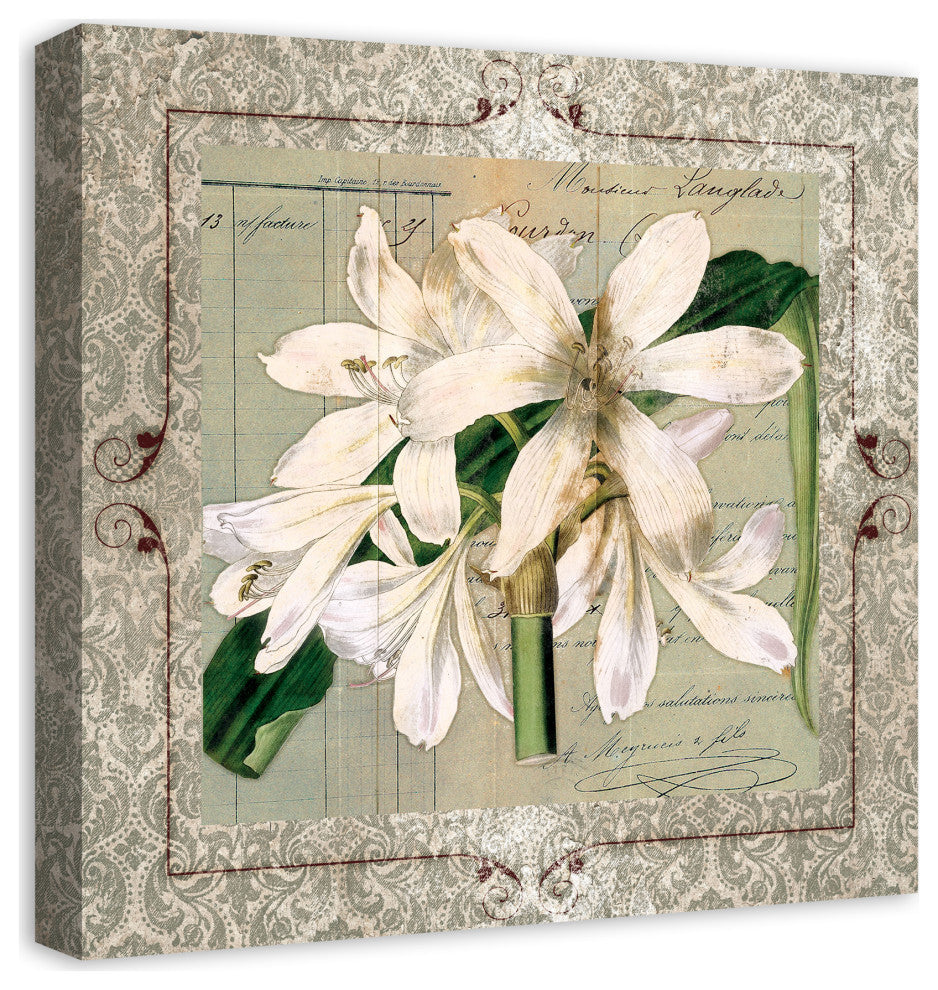 Lovely Blooms 20x20 Canvas Wall Art