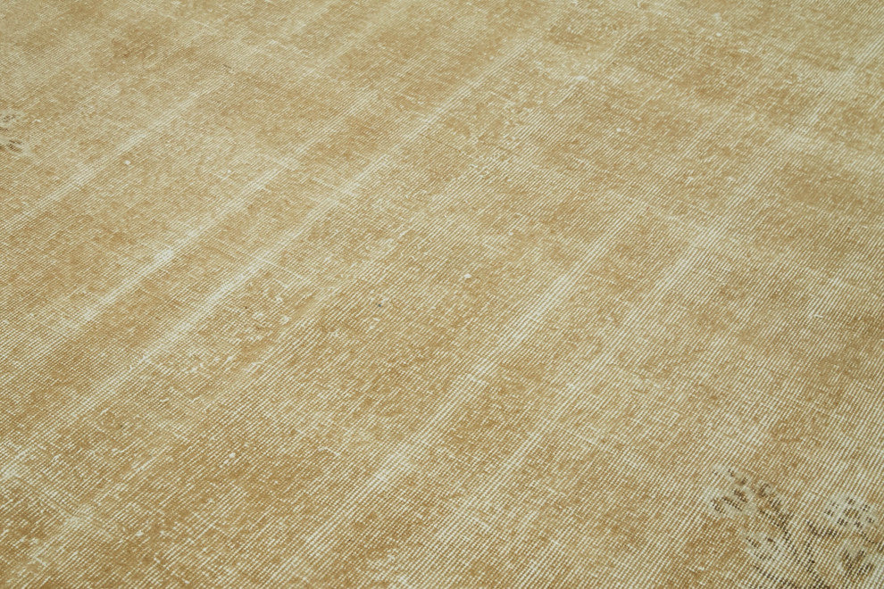 Rug N Carpet - Handmade Turkish 6' 9'' x 10' 0'' Low Pile  Wool Area Rug