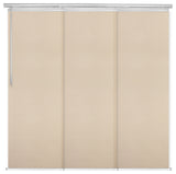 Maxene 3-Panel Track Extendable Vertical Blinds 36-66"W