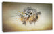 Large Gracing Owl, Animal Canvas Wall Art, 32"x16"