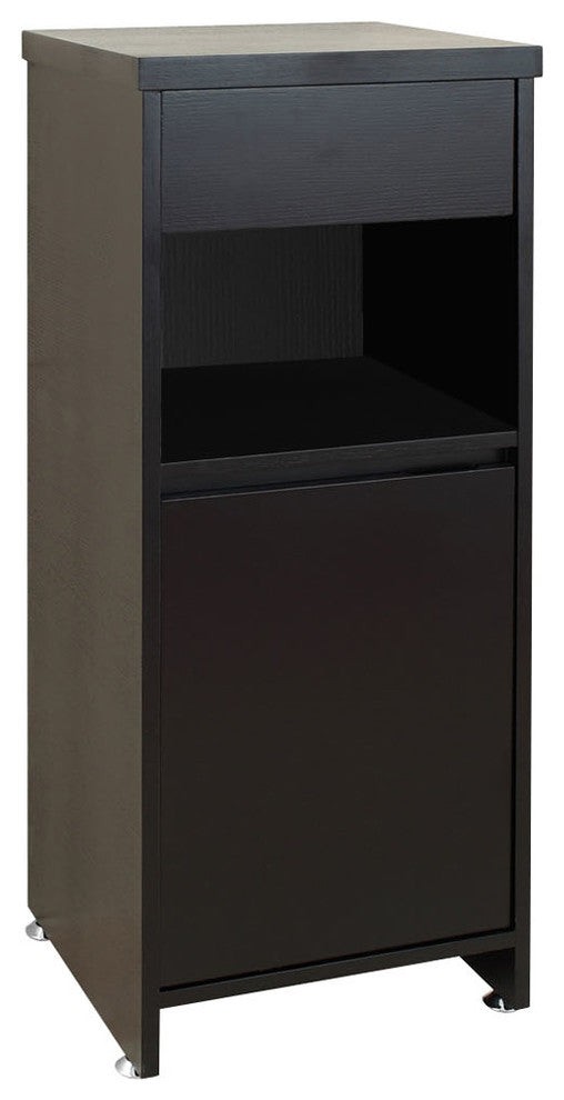 Raynard 16" Linen Cabinet in Espresso